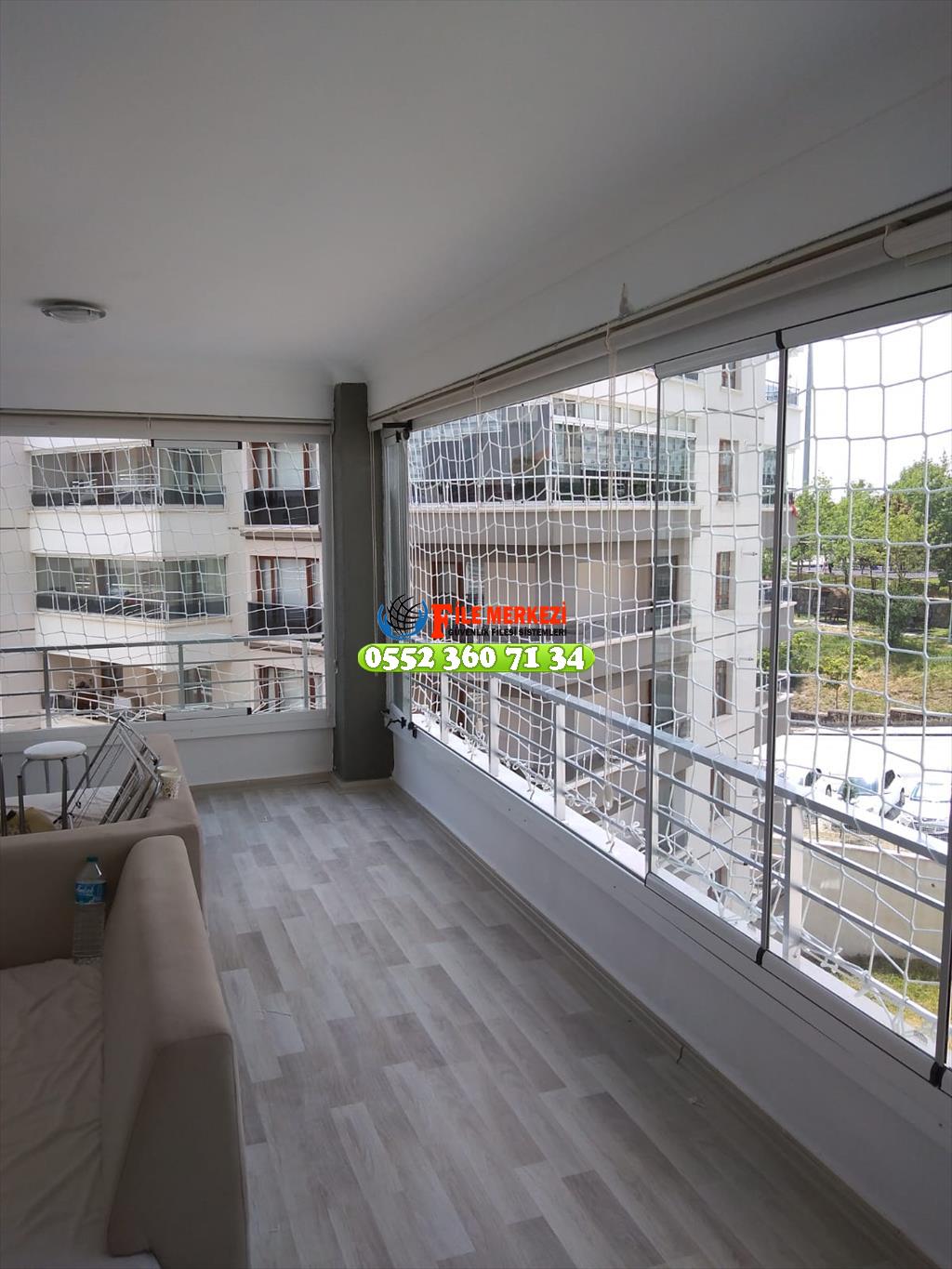 Ankara Balkon Filesi Kuş Filesi Teras Filesi Merdiven Filesi Apartman Filesi 0541 165 06 58