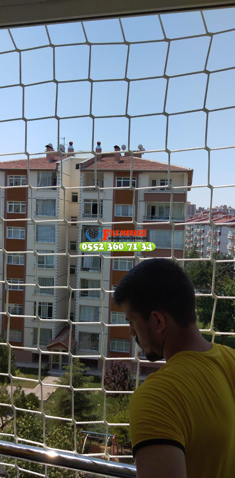 Ankara Balkon Filesi Kuş Filesi Teras Filesi Merdiven Filesi Apartman Filesi 0541 165 06 58